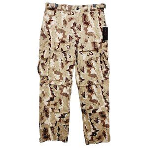 Luxe Amore Camouflage Womens Cargo trouser Pants Size M desert camo